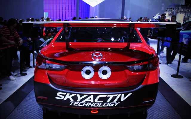 Mazda's New Skyactiv Clean Diesel Racecar - the Fastlane